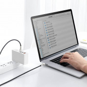 Baseus Cafule Metal Series USB-C to USB-C Cable 100W (CATJK-C01) - здрав кабел с въжена оплетка за устройства с USB-C порт (100 см) (черен) 5