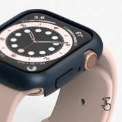Ringke 2x Slim Watch Case - комплект от два броя качествен твърд кейс за Apple Watch 44мм (прозрачен) (2 броя) 3