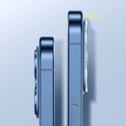 Baseus 2x Camera Lens Protector (SGAPIPH54N-AJT02) - предпазни стъклени защитни покрития за камерата на iPhone 12 mini (2 броя) (прозрачен) 8