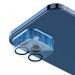 Baseus 2x Camera Lens Protector (SGAPIPH54N-AJT02) - предпазни стъклени защитни покрития за камерата на iPhone 12 mini (2 броя) (прозрачен) 3