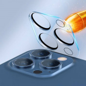 Baseus 2x Camera Lens Protector (SGAPIPH61P-AJT02) - предпазни стъклени защитни покрития за камерата на iPhone 12 Pro (2 броя) (прозрачен) 6