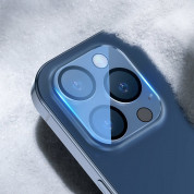 Baseus 2x Camera Lens Protector (SGAPIPH61P-AJT02) - предпазни стъклени защитни покрития за камерата на iPhone 12 Pro (2 броя) (прозрачен) 5
