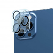 Baseus 2x Camera Lens Protector (SGAPIPH61P-AJT02) - предпазни стъклени защитни покрития за камерата на iPhone 12 Pro (2 броя) (прозрачен)