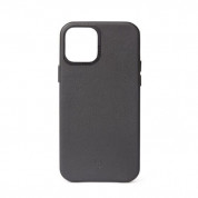 Decoded Leather Case - кожен (естествена кожа) кейс за iPhone 12 mini (черен) 2