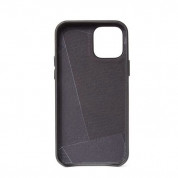 Decoded Leather Case - кожен (естествена кожа) кейс за iPhone 12 mini (черен) 1