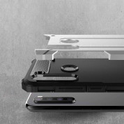 Hybrid Armor Case - хибриден удароустойчив кейс за Samsung Galaxy A11, Galaxy M11 (сребрист) 4