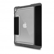 STM Dux Plus Ultra Protective Case - удароустойчив хибриден кейс (с отделение за Apple Pencil) за iPad 9 (2021), iPad 8 (2020), iPad 7 (2019) (черен) 1