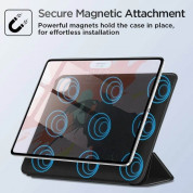 ESR Rebound Magnetic Case - магнитен полиуретанов калъф с поставка за iPad Pro 11 M1 (2021), iPad Pro 11 (2020), iPad Pro 11 (2018) (черен) 1