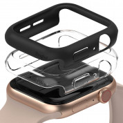 Ringke 2x Slim Watch Case for Apple Watch 40mm (transparent-black) (2 pieces)