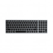 Satechi Slim X2 Bluetooth Backlit Keyboard  - качествена алуминиева безжична клавиатура за Mac (тъмносив)  2