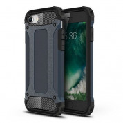 Hybrid Armor Case - хибриден удароустойчив кейс за iPhone SE (2022), iPhone SE (2020), iPhone 8, iPhone 7 (син)
