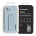 Wozinsky Flexible Silicone Kickstand Case - силиконов (TPU) калъф с поставка за iPhone SE (2022), iPhone SE (2020), iPhone 8, iPhone 7 (черен) 5