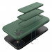 Wozinsky Flexible Silicone Kickstand Case - силиконов (TPU) калъф с поставка за iPhone SE (2022), iPhone SE (2020), iPhone 8, iPhone 7 (черен) 3