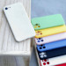 Wozinsky Color Silicone Flexible Case - силиконов (TPU) калъф за iPhone SE (2022), iPhone SE (2020), iPhone 8, iPhone 7 (син) 5