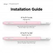 Elago Apple Pencil 2 Silicone Cover - силиконов калъф за Apple Pencil 2 (розов) 6