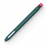 Elago Apple Pencil 2 Silicone Cover - силиконов калъф за Apple Pencil 2 (тъмнозелен)