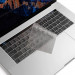 Elago Keyboard Skin - силиконов протектор за клавиатурата на MacBook Air 13 (2020) (с прав Enter, US стандарт) (прозрачен-мат) 1