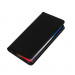 Telone Smart Book Magnet Case - кожен калъф с поставка за Huawei Mate 40 Pro (черен) 6