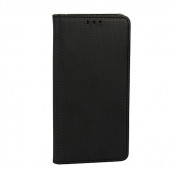 Telone Smart Book Magnet Case - кожен калъф с поставка за Huawei Mate 40 Pro (черен)
