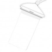Baseus Cylinder Slide-cover Waterproof Bag (white) 2