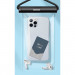 Baseus Cylinder Slide-cover Waterproof Bag - универсален водоустойчив калъф за смартфони до 7.2 инча (бял) 11