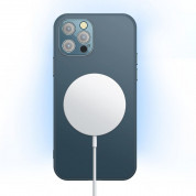 Joyroom USB-C Magnetic Wireless Qi Charger 15W - поставка (пад) за безжично зареждане за iPhone с Magsafe (сребрист) 9