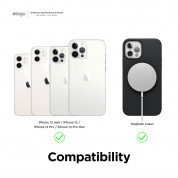 Elago Grip Stand for MagSafe - силиконова поставка за зареждане на iPhone чрез поставяне на Apple MagSafe Charger (черен) 7