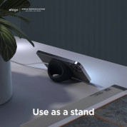 Elago Grip Stand for MagSafe - силиконова поставка за зареждане на iPhone чрез поставяне на Apple MagSafe Charger (черен) 3