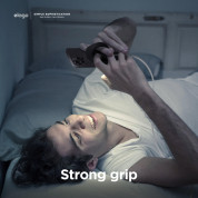 Elago Grip Stand for MagSafe - силиконова поставка за зареждане на iPhone чрез поставяне на Apple MagSafe Charger (черен) 4