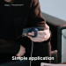 Elago Grip Stand for MagSafe - силиконова поставка за зареждане на iPhone чрез поставяне на Apple MagSafe Charger (тъмносин) 3
