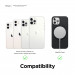 Elago Grip Stand for MagSafe - силиконова поставка за зареждане на iPhone чрез поставяне на Apple MagSafe Charger (тъмносин) 8
