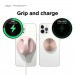 Elago Grip Stand for MagSafe - силиконова поставка за зареждане на iPhone чрез поставяне на Apple MagSafe Charger (розов) 6