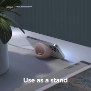Elago Grip Stand for MagSafe - силиконова поставка за зареждане на iPhone чрез поставяне на Apple MagSafe Charger (розов) 3