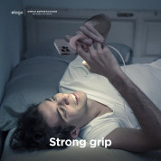 Elago Grip Stand for MagSafe - силиконова поставка за зареждане на iPhone чрез поставяне на Apple MagSafe Charger (розов) 4