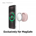 Elago Grip Stand for MagSafe - силиконова поставка за зареждане на iPhone чрез поставяне на Apple MagSafe Charger (розов) 2