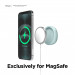 Elago Grip Stand for MagSafe - силиконова поставка за зареждане на iPhone чрез поставяне на Apple MagSafe Charger (светлосин) 2