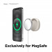 Elago Grip Stand for MagSafe - силиконова поставка за зареждане на iPhone чрез поставяне на Apple MagSafe Charger (бежов) 2