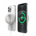 Elago Grip Stand for MagSafe - силиконова поставка за зареждане на iPhone чрез поставяне на Apple MagSafe Charger (бял) 1