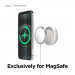 Elago Grip Stand for MagSafe - силиконова поставка за зареждане на iPhone чрез поставяне на Apple MagSafe Charger (бял) 2