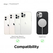 Elago Grip Stand for MagSafe - силиконова поставка за зареждане на iPhone чрез поставяне на Apple MagSafe Charger (бял) 7