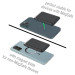 4Smarts Magnetic UltiMag Case for Credit Cards with RFID Blocker  - кожен портфейл (джоб) за прикрепяне към iPhone с MagSafe (черен) 4