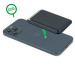 4Smarts Magnetic UltiMag Case for Credit Cards with RFID Blocker  - кожен портфейл (джоб) за прикрепяне към iPhone с MagSafe (тъмносин) 3