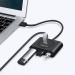 Ugreen USB-A & USB-C 3.0 Hub 4-port - 4-портов USB 3.0 хъб за компютри и лаптопи (100 см) (черен) 2