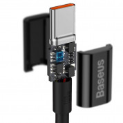Baseus Superior USB-C to USB-C Cable PD 2.0 100W (CATYS-B01) - здрав кабел за бързо зареждане за устройства с USB-C порт (100 см) (черен) 5