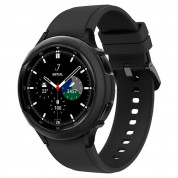 Spigen Liquid Air Case - качествен силиконов (TPU) кейс за Samsung Galaxy Watch 4 Classic 46mm (черен) 2