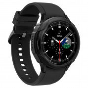 Spigen Liquid Air Case - качествен силиконов (TPU) кейс за Samsung Galaxy Watch 4 Classic 46mm (черен) 3