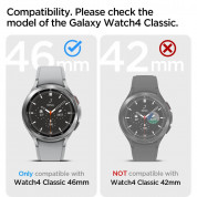 Spigen Liquid Air Case - качествен силиконов (TPU) кейс за Samsung Galaxy Watch 4 Classic 46mm (черен) 10