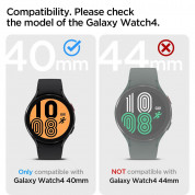 Spigen Liquid Air Case - качествен силиконов (TPU) кейс за Samsung Galaxy Watch 5, Galaxy Watch 4 40мм (черен) 9