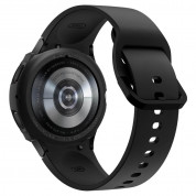 Spigen Liquid Air Case - качествен силиконов (TPU) кейс за Samsung Galaxy Watch 5, Galaxy Watch 4 40мм (черен) 3