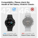 Spigen Liquid Air Case - качествен силиконов (TPU) кейс за Samsung Galaxy Watch 4 Classic 42mm (черен) 11